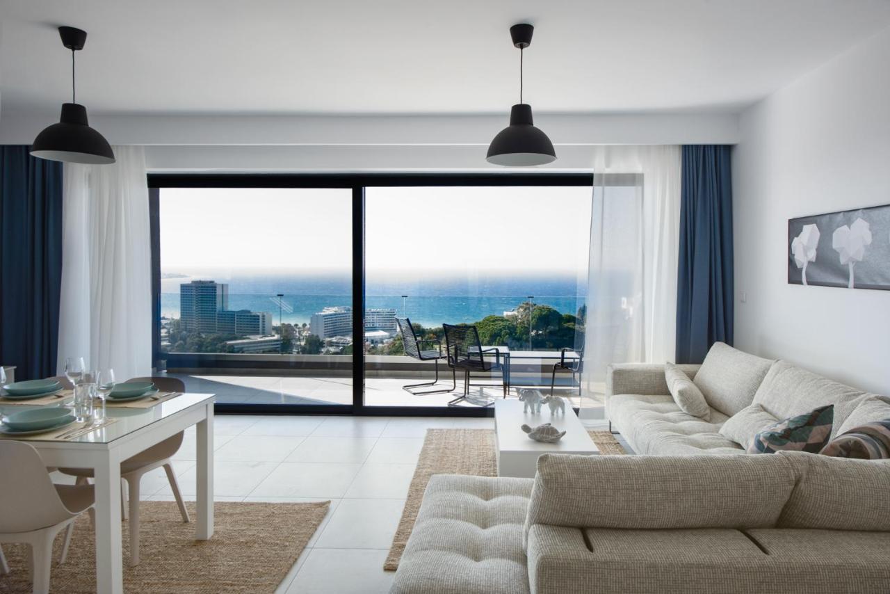 Aquarama Pool Apartments Ixia  Dış mekan fotoğraf