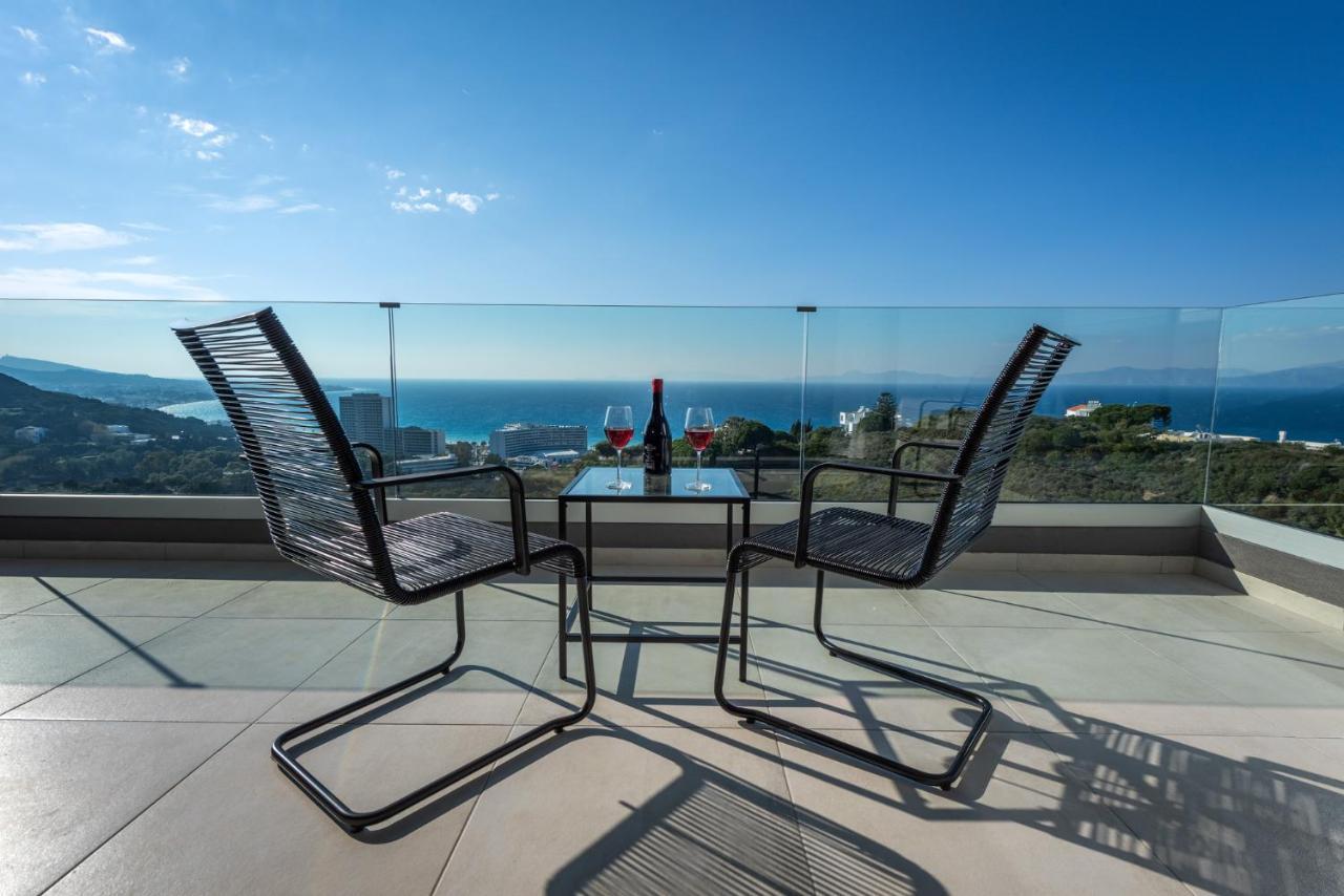 Aquarama Pool Apartments Ixia  Dış mekan fotoğraf