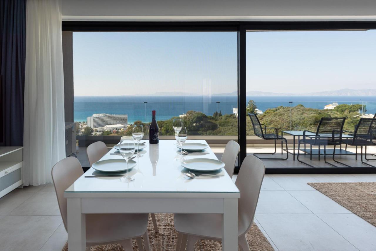 Aquarama Pool Apartments Ixia  Dış mekan fotoğraf